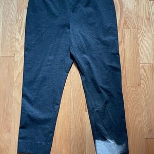 JJill gray point slim leg pants size XL